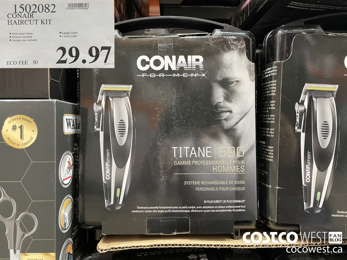 1502082 CONAIR HAIRCUT KIT $29.97