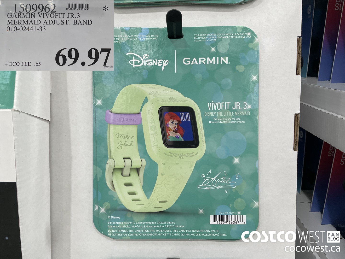 Garmin vivofit 2025 jr costco