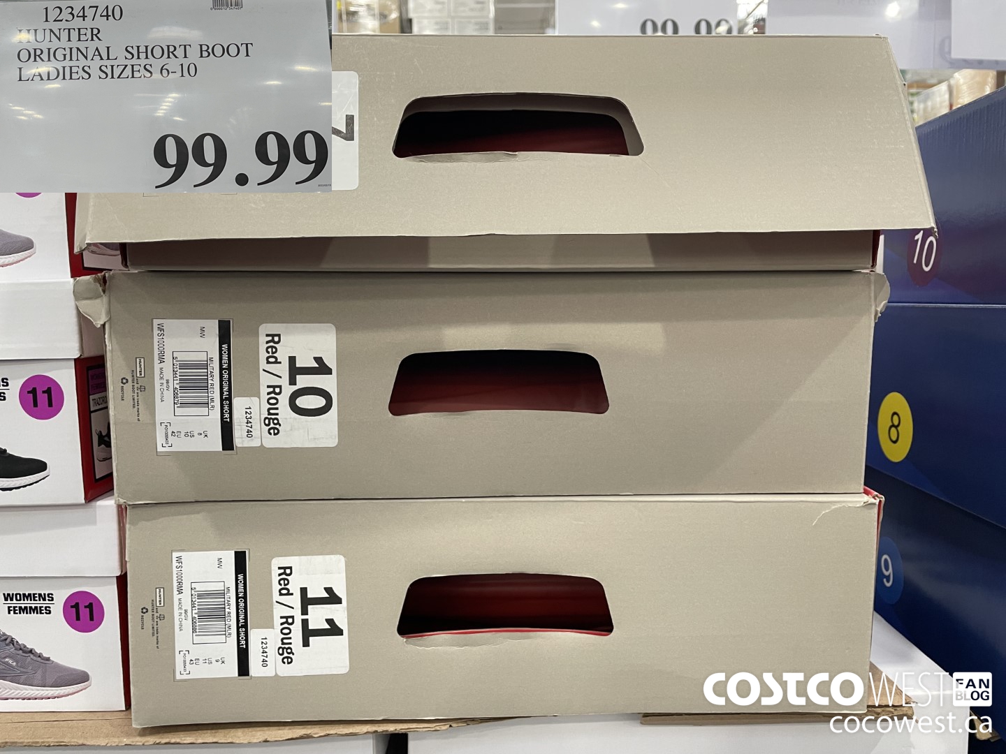 1234740 HUNTER ORIGINAL SHORT BOOT LADIES SIZES 6-10  $99.99