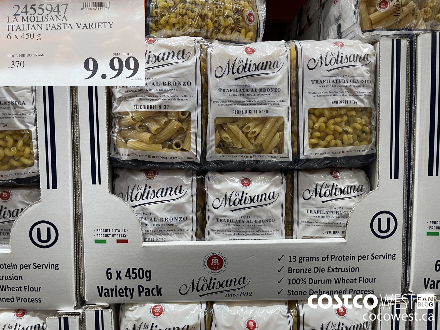 Costco 2022 Winter Seasonal Aisle: The Entire Pasta, Rice, Canned Food  Section! - Costco West Fan Blog