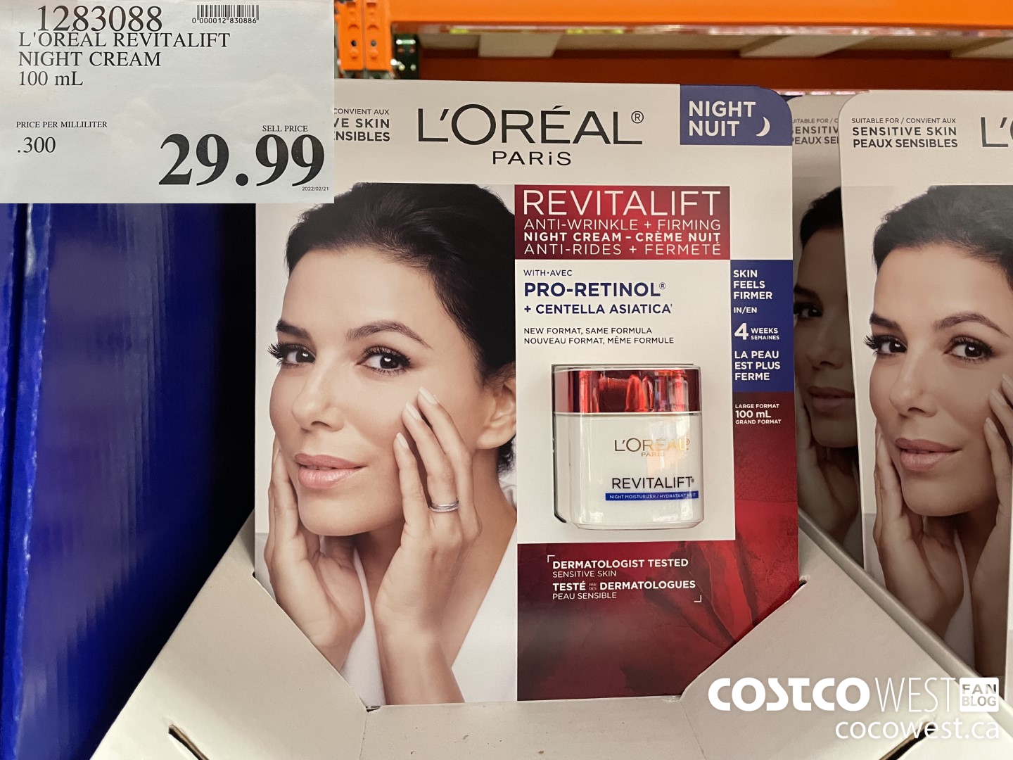 1283088 L'OREAL REVITALIFT NIGHT CREAM 100 mL $29.99