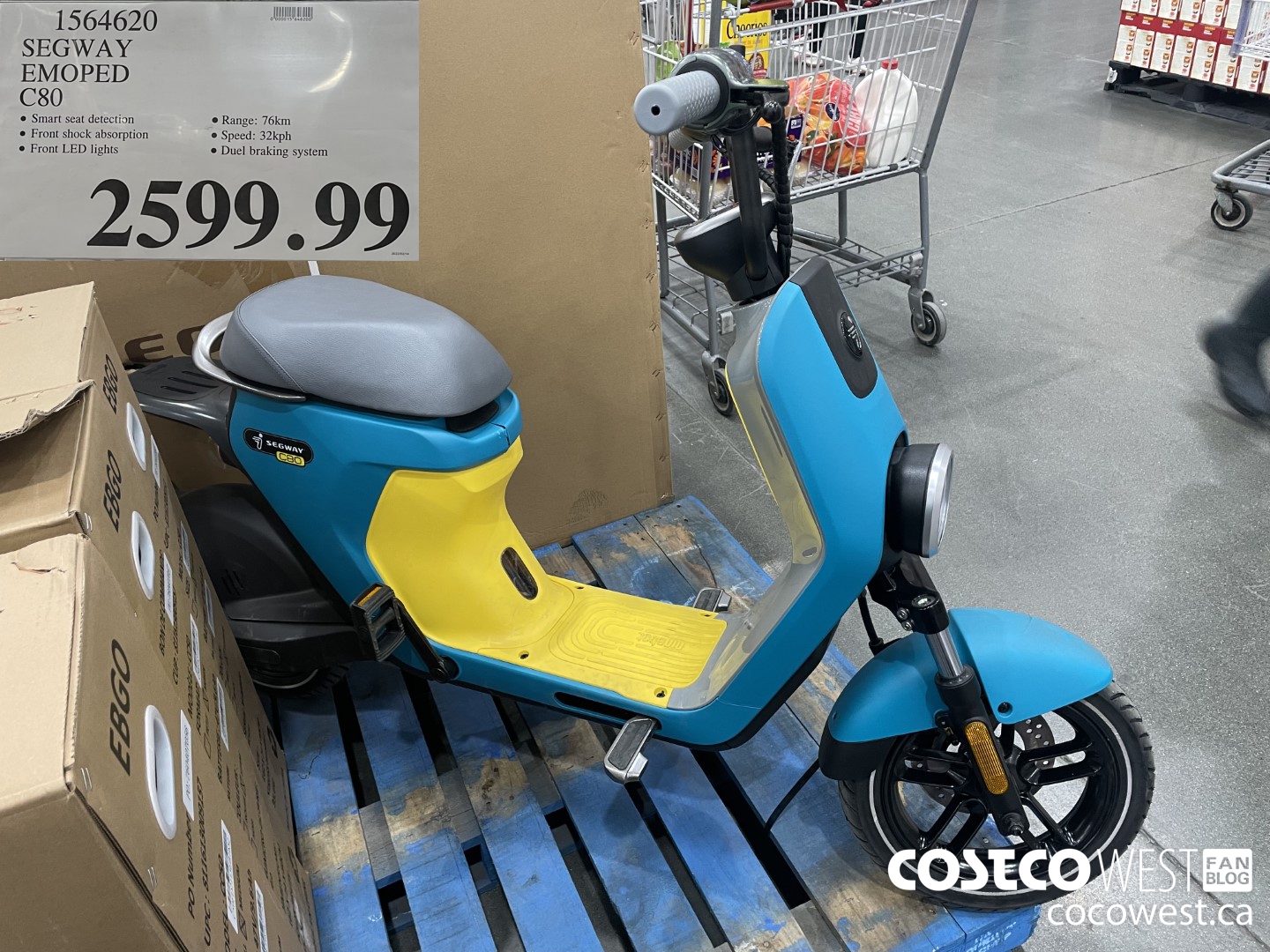 1564620 SEGWAY EMOPED C80 $2599.99