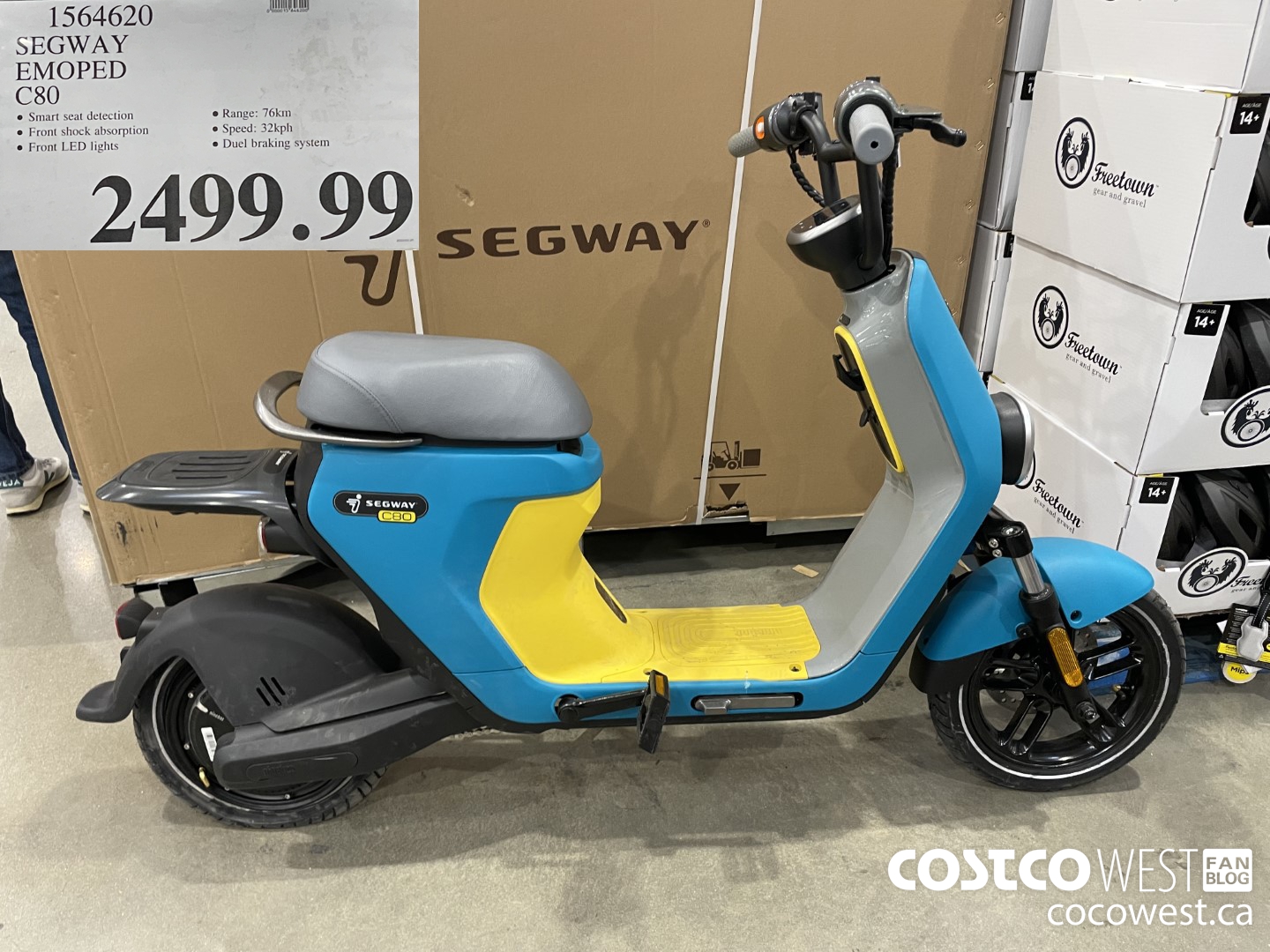 1564620 SEGWAY EMOPED C80 $2499.99