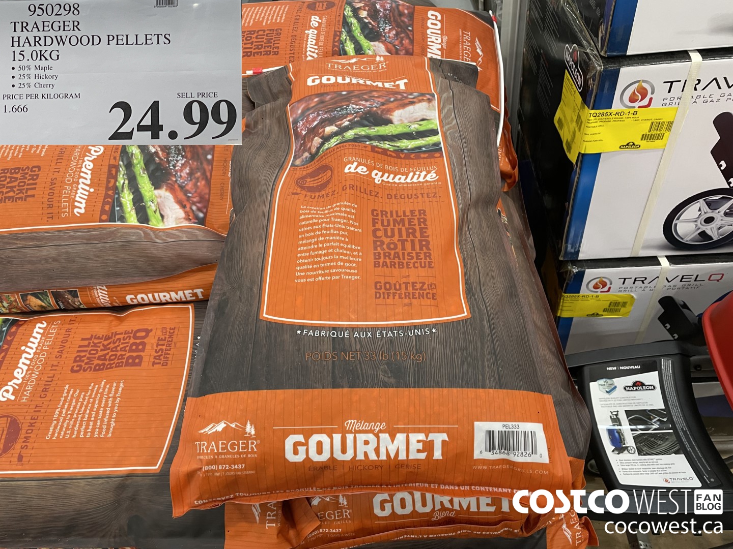 950298 TRAEGER HARDWOOD PELLETS 15 kg $24.99