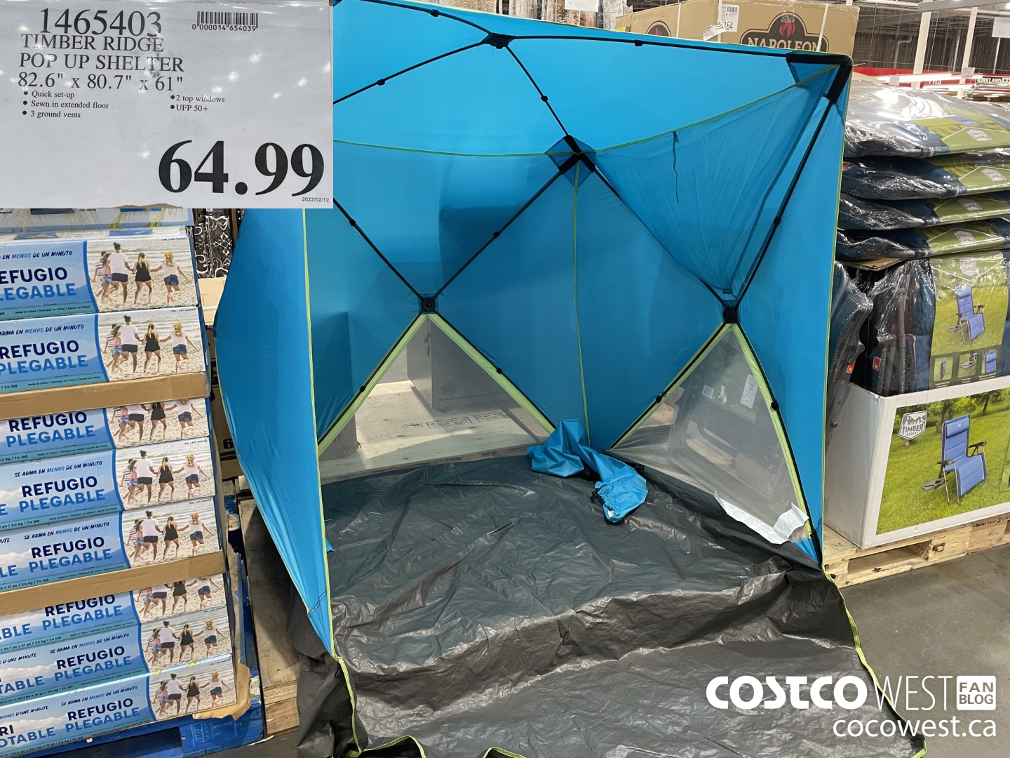 Costco pop outlet up shelter