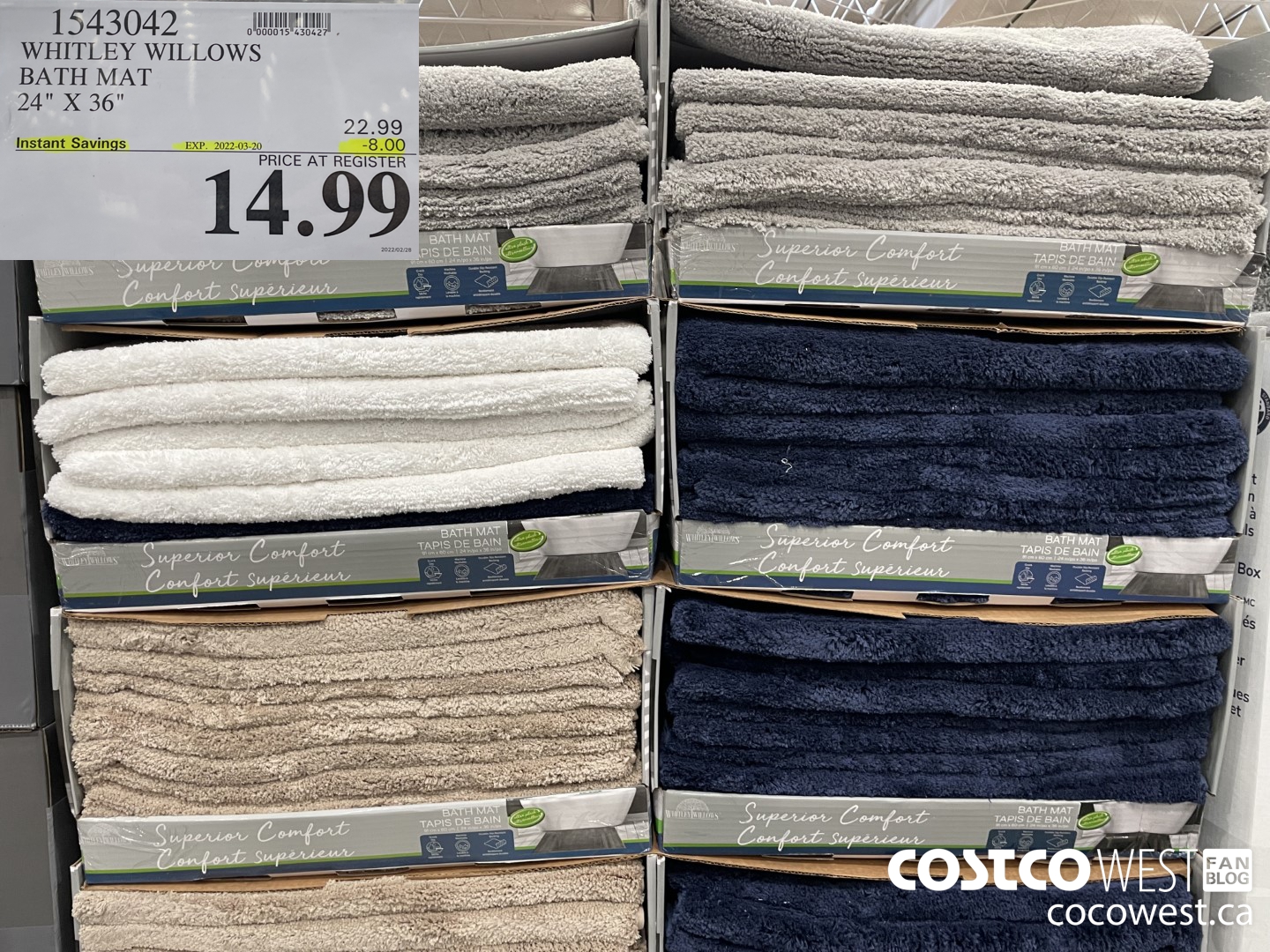 1543042 WHITLEY WILLOWS BATH MAT 24