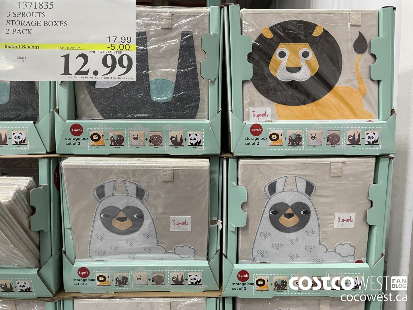 1371835 3 SPROUTS STORAGE PACK OF 2 ($5.00 INSTANT SAVINGS EXPIRES ON 2022-03-06) $12.99