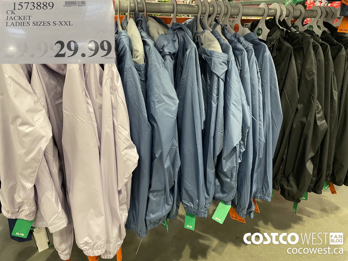 1573889 CK JACKET LADIES SIZES S-XXL  $29.99