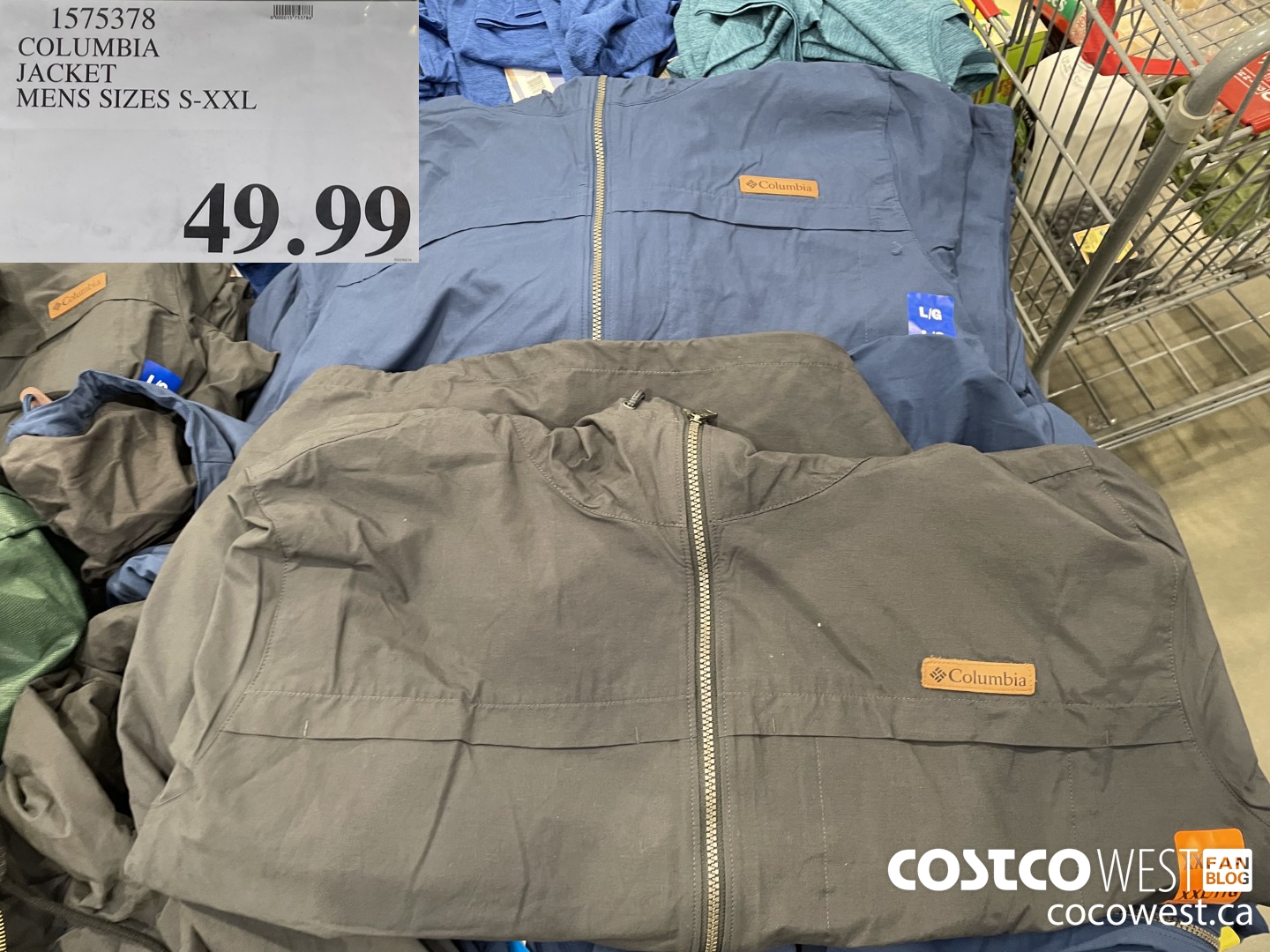 costco columbia mens jacket