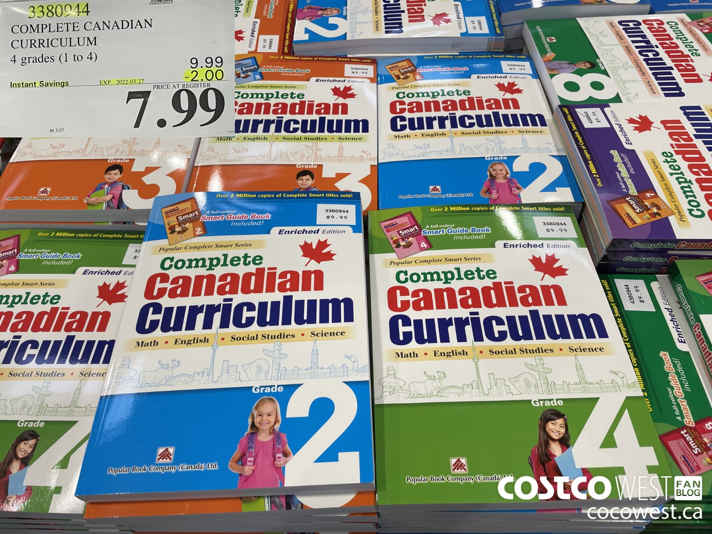 3380944 COMPLETE CANADIAN CURRICULUM 4 grades (1 to 4) ($2.00 INSTANT SAVINGS EXPIRES ON 2022-03-27) $7.99