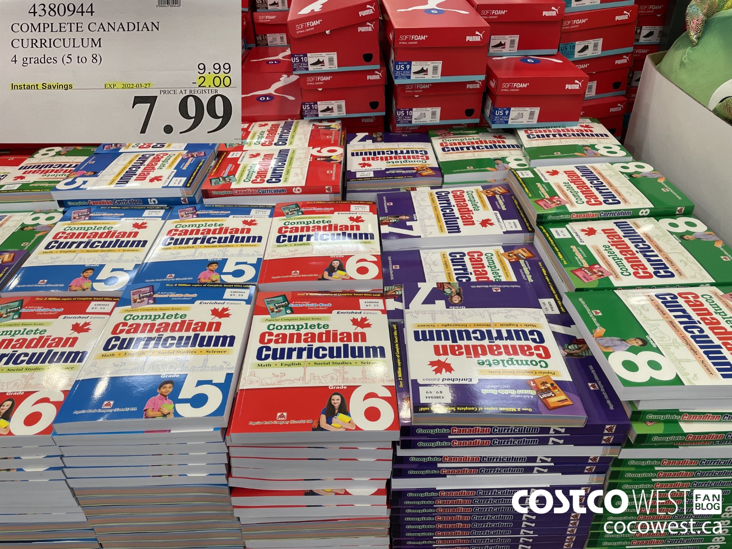 4380944 COMPLETE CANADIAN CURRICULUM W/ BONUS 4 grades (5 to 8) ($2.00 INSTANT SAVINGS EXPIRES ON 2022-03-27) $7.99