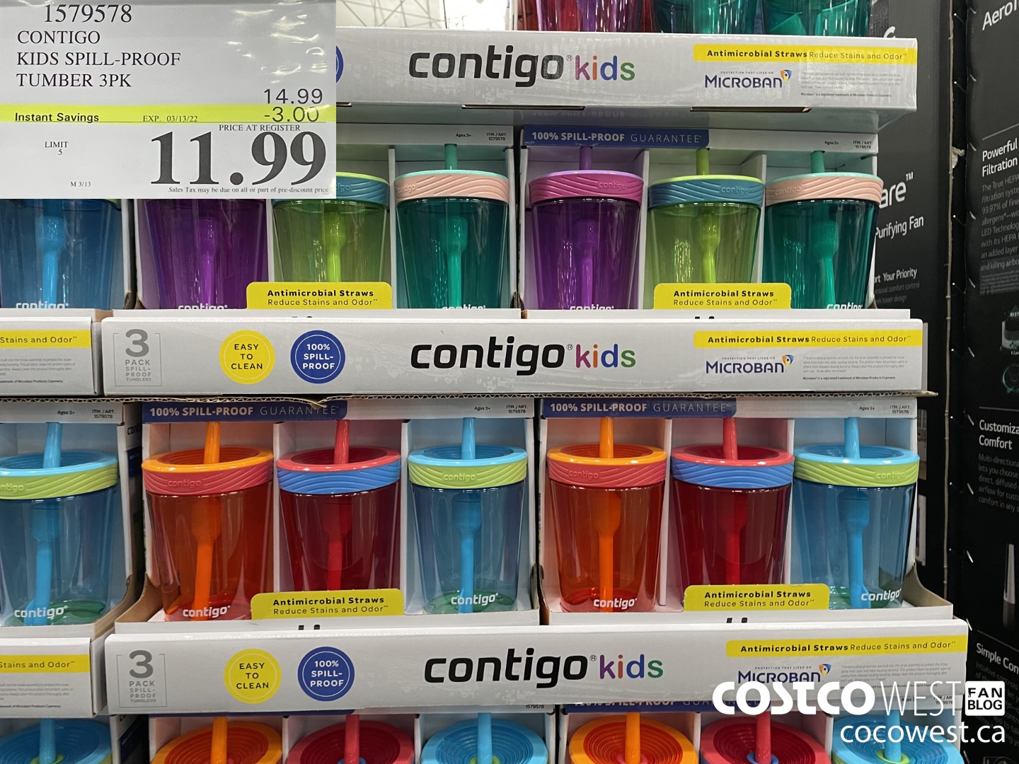 Contigo Kids Tumblers 3-Pack Only $11.99 at Costco