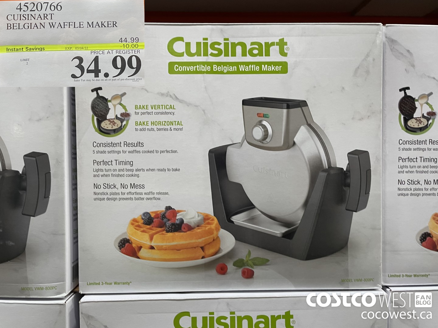 Can't believe Costco is now selling – mini waffle makers, and