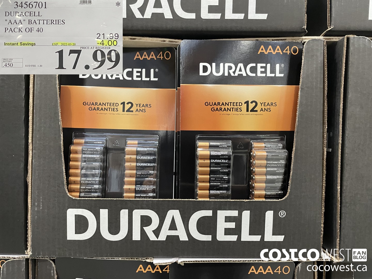 3456701 DURACELL 