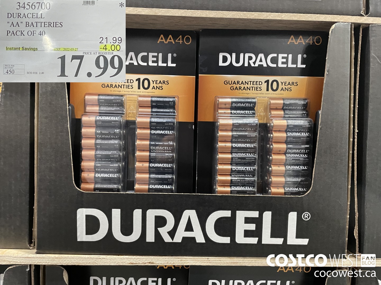 3456700 DURACELL 