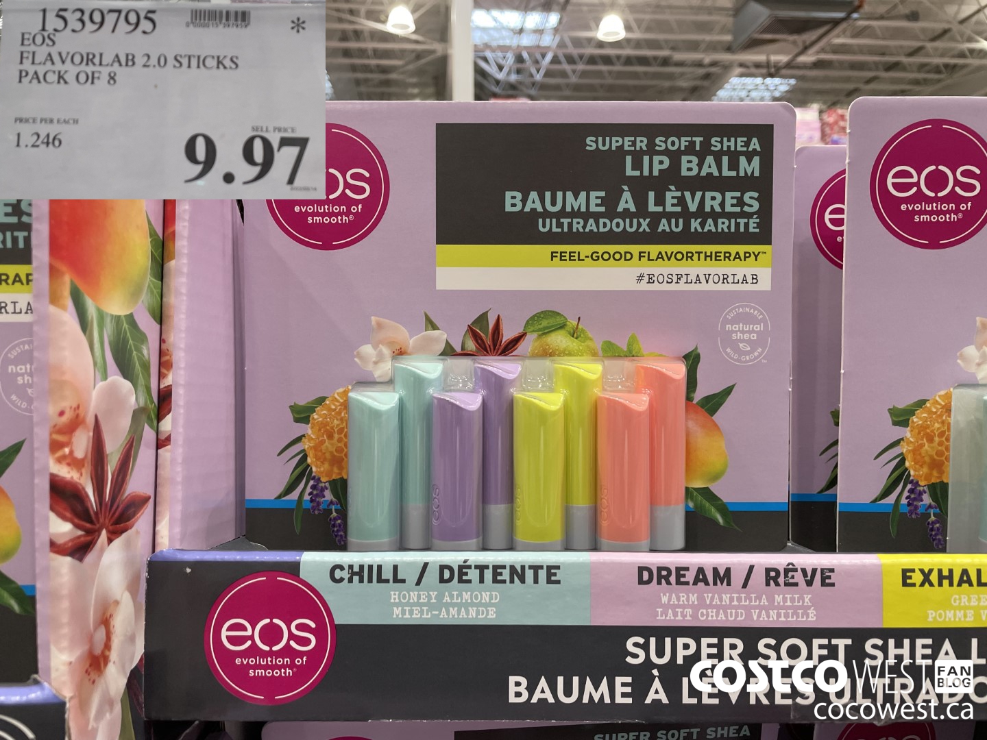 1539795 EOS FLAVORLAB 2.0 STICKS PACK OF 8 $9.97