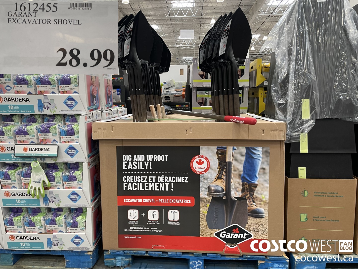 1612455 GARANT EXCAVATOR SHOVEL  $28.99