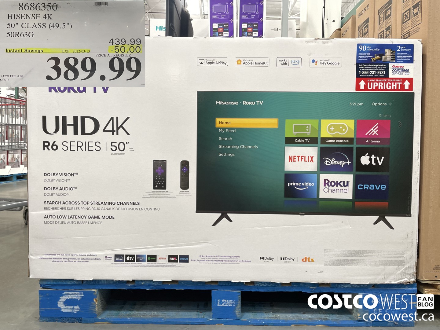 8686350 HISENSE 4K 50