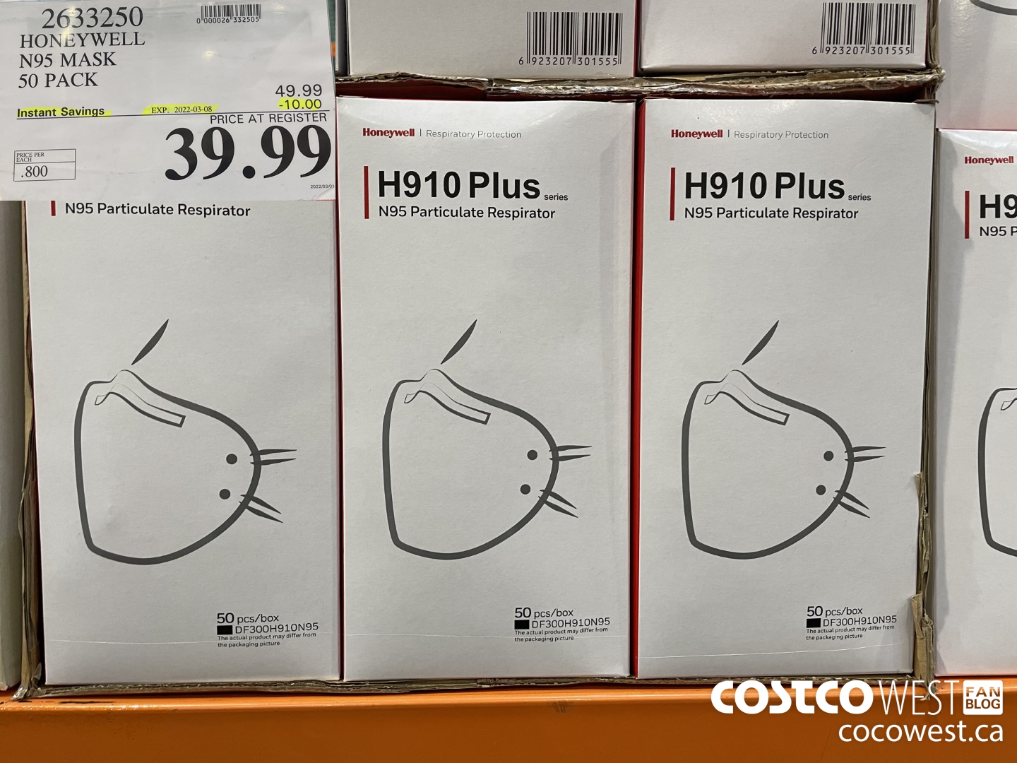 costco honeywell n95