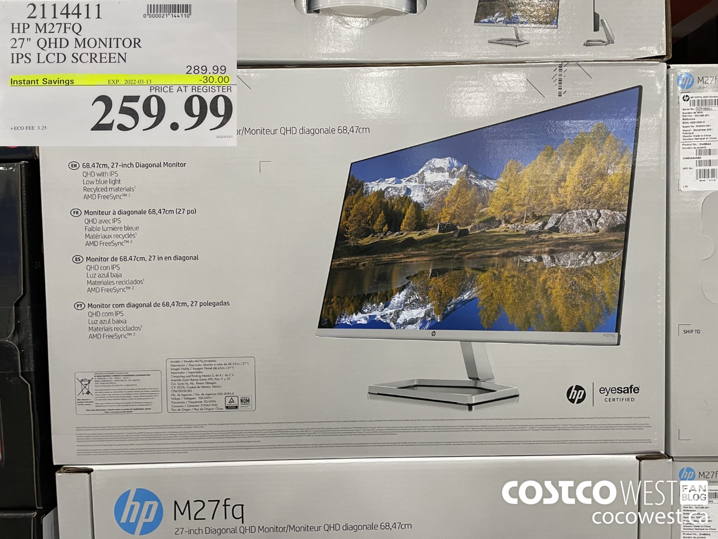 2114411 HP M27FQ 27