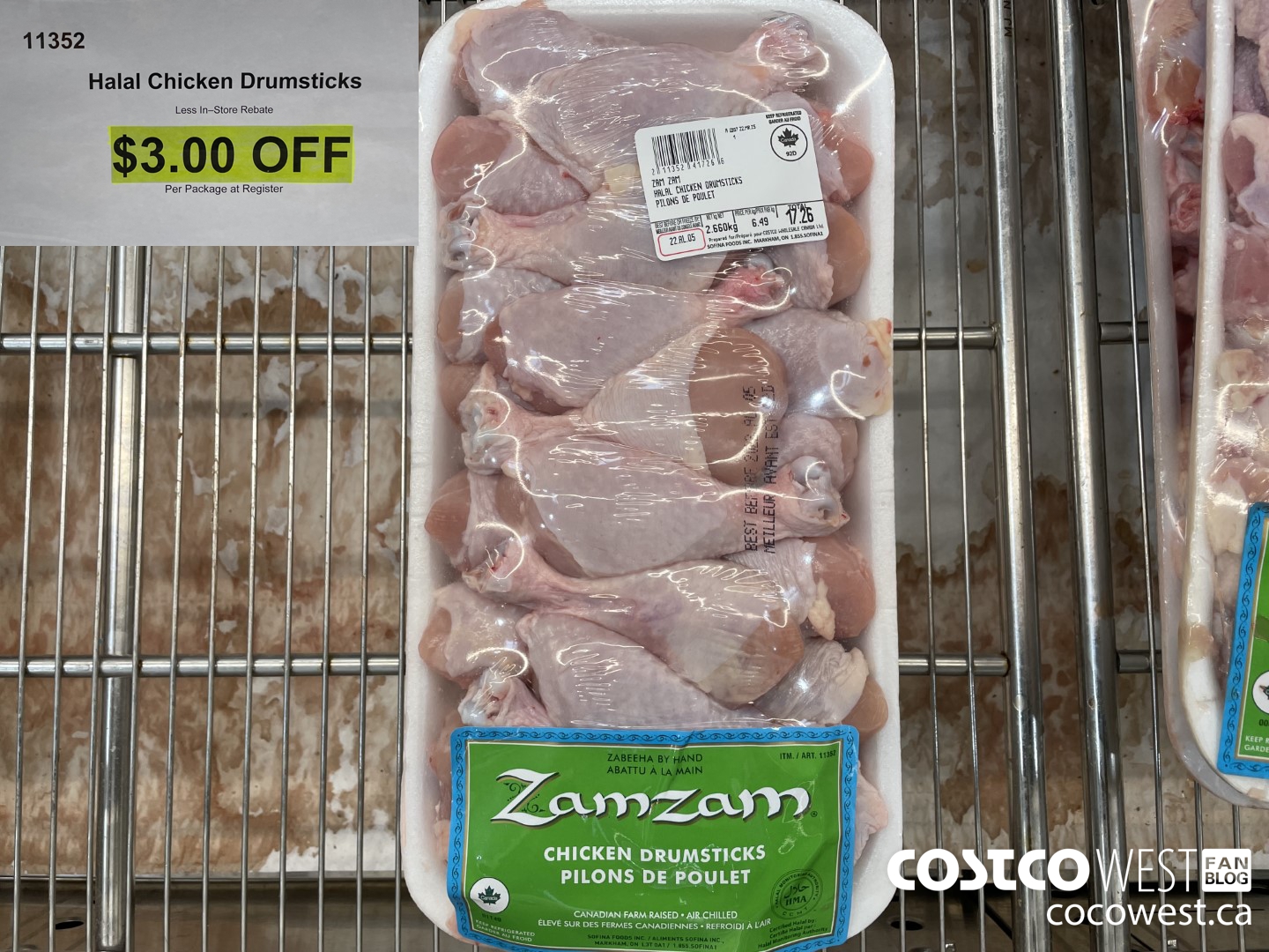 11352 Halal Chicken Drumsticks ($3.00 INSTANT SAVINGS)
