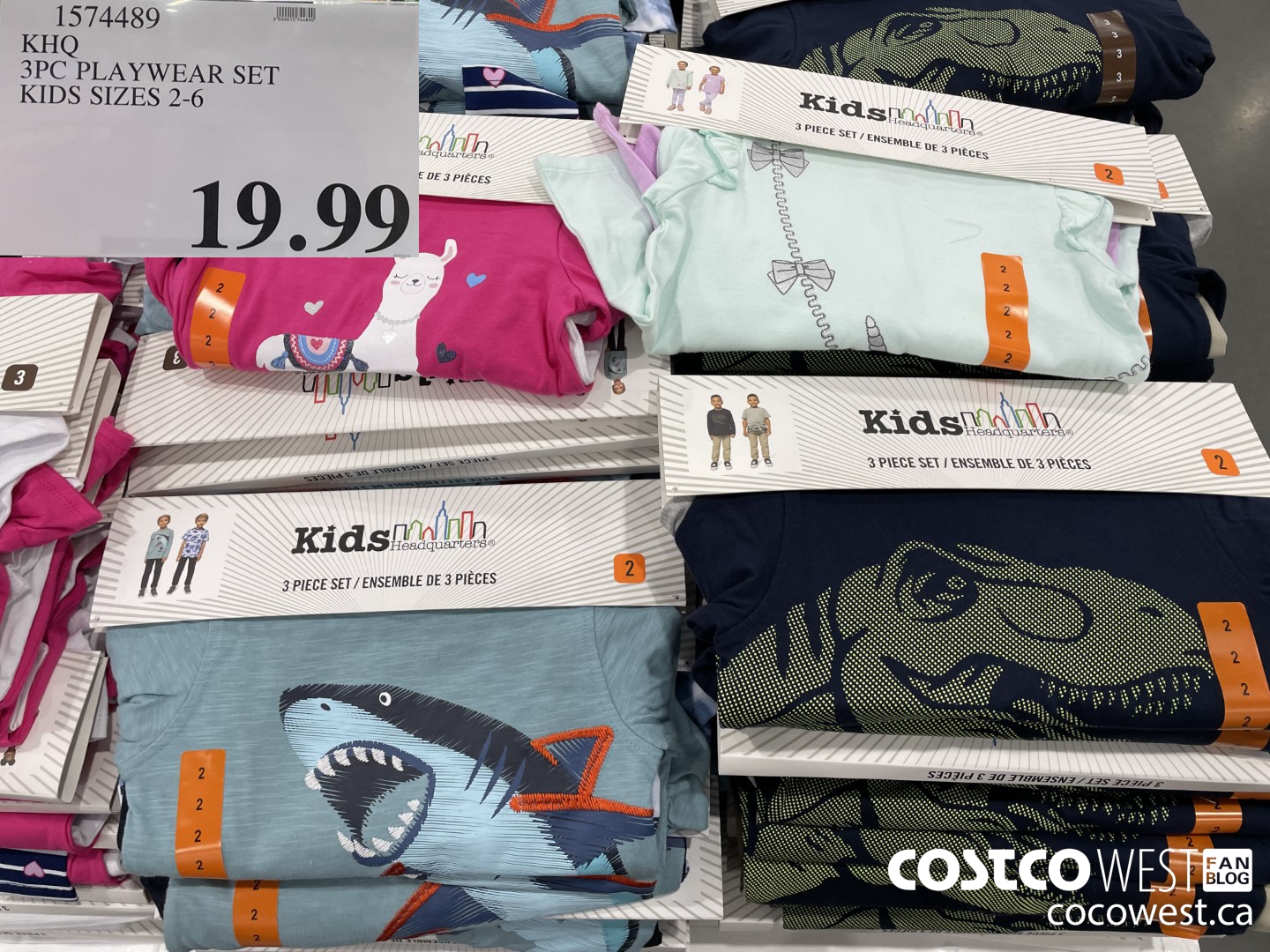 1574489 KHQ 3PC PLAYWEAR SET KIDS SIZES 2-6  $19.99