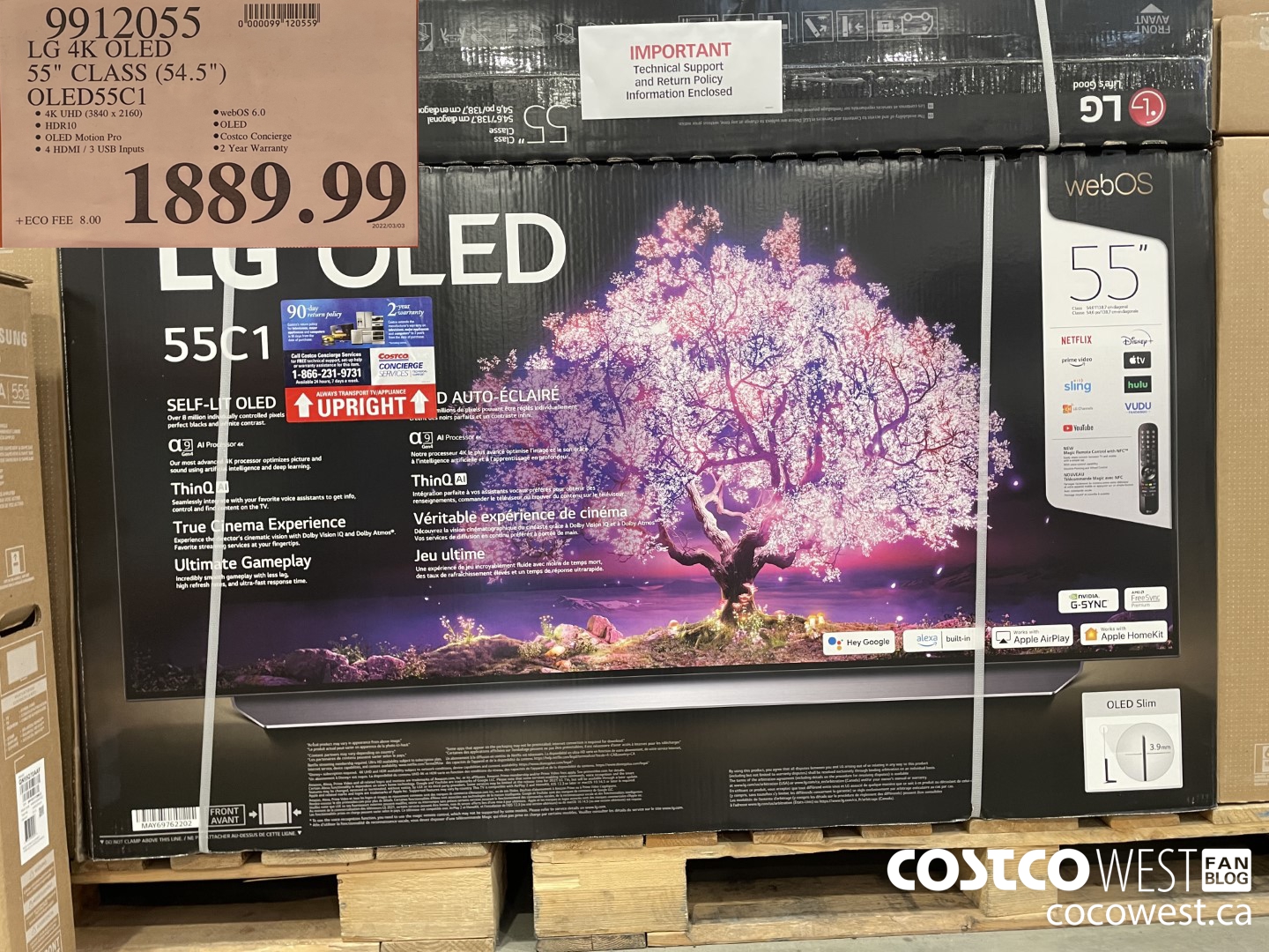 9912055 LG 4K OLED 55