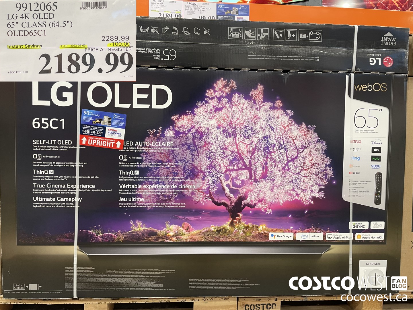 9912065 LG 4K OLED 65