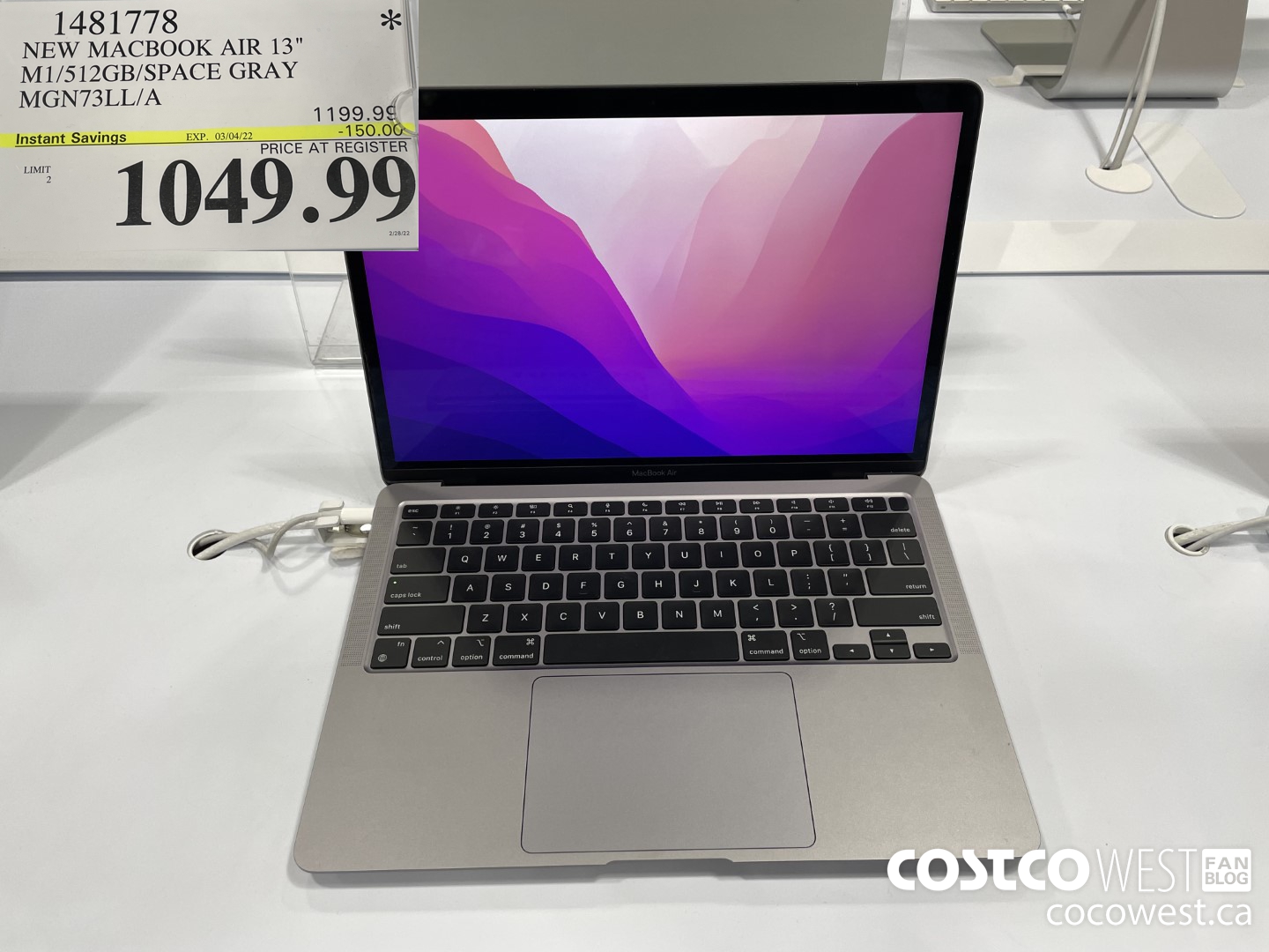 1481778 NEW MACBOOK AIR 13