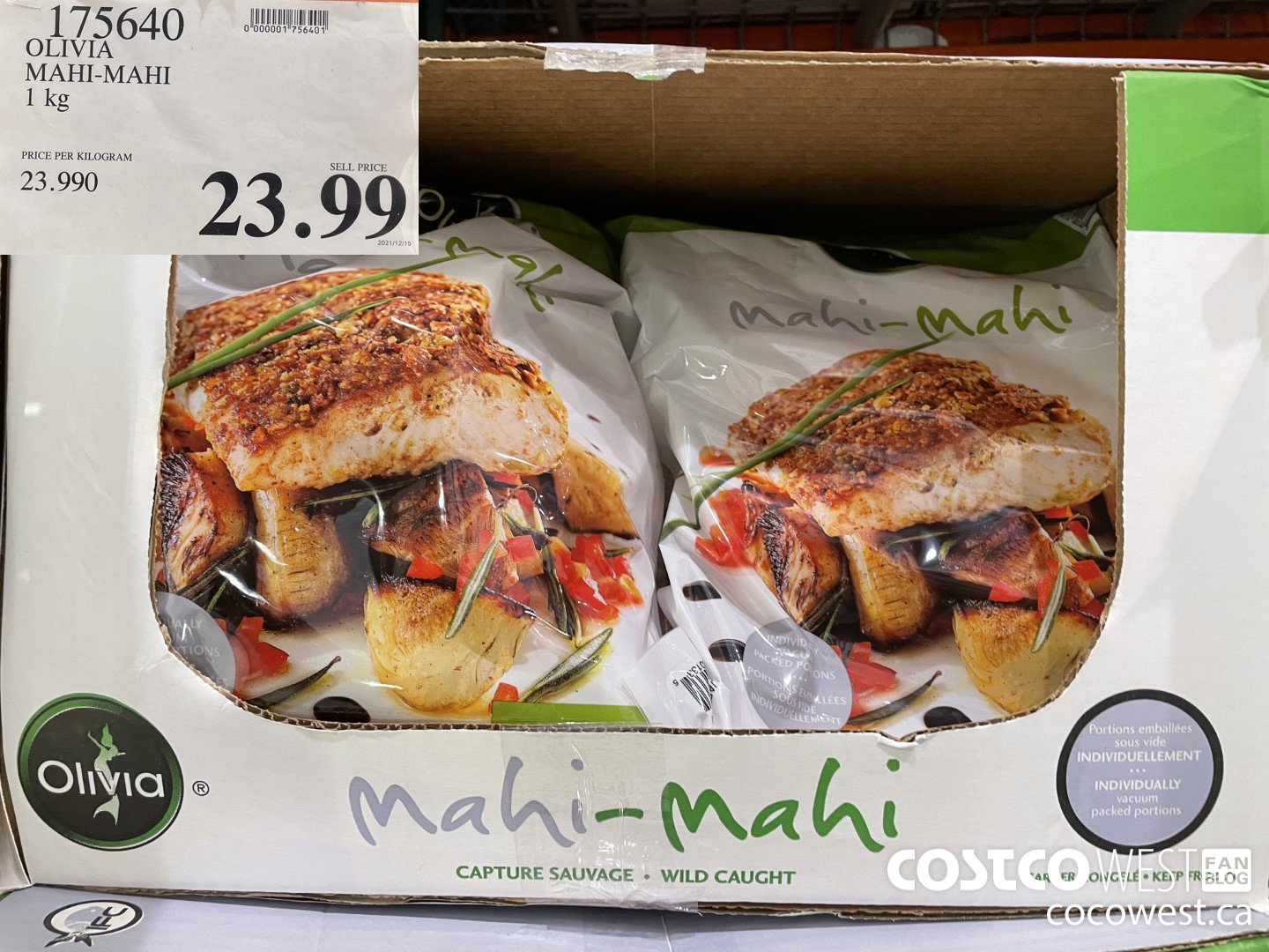 175640 OLIVIA MAHI-MAHI 1 kg  $23.99