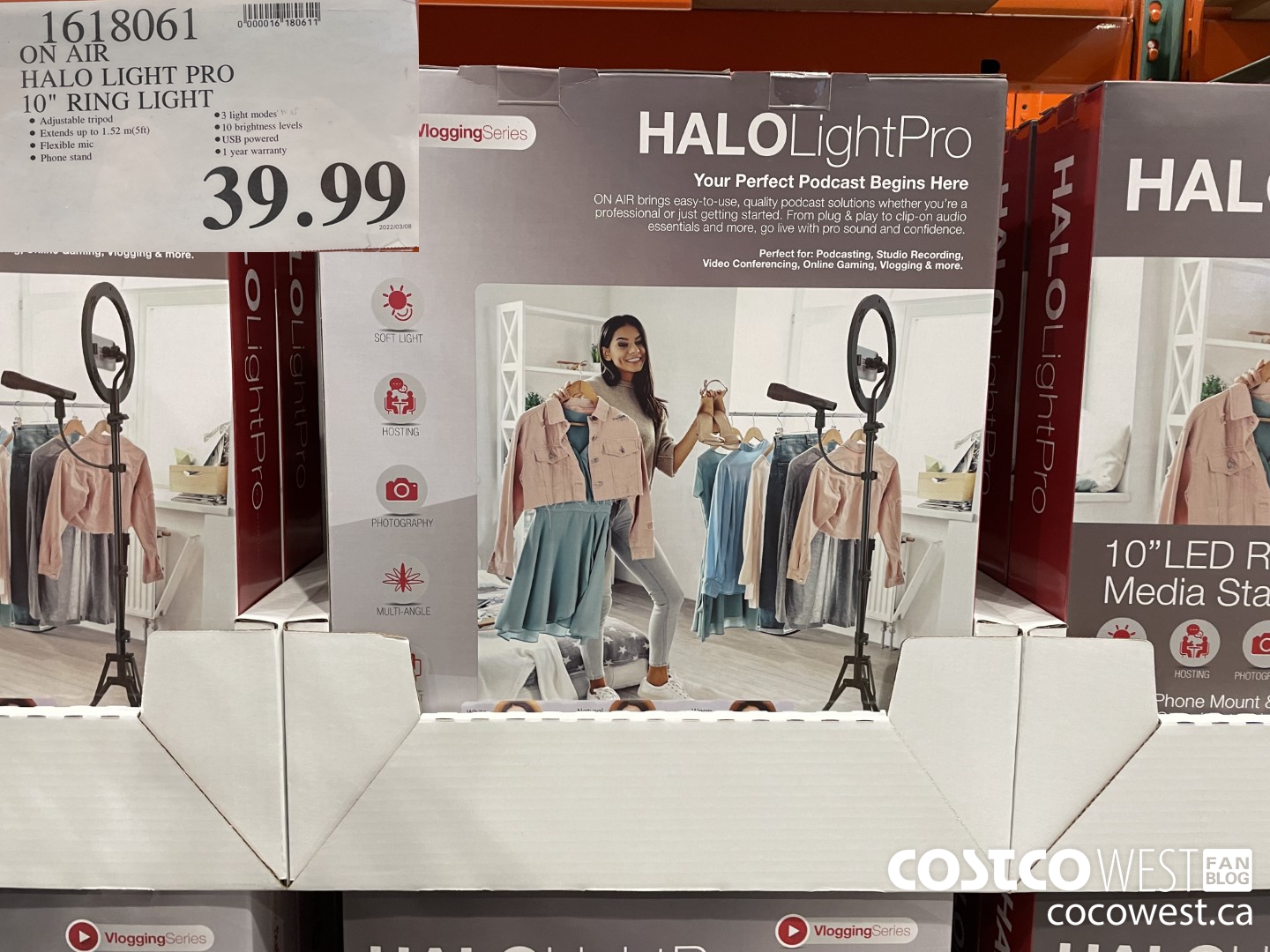 1618061 ON AIR HALO LIGHT PRO 10