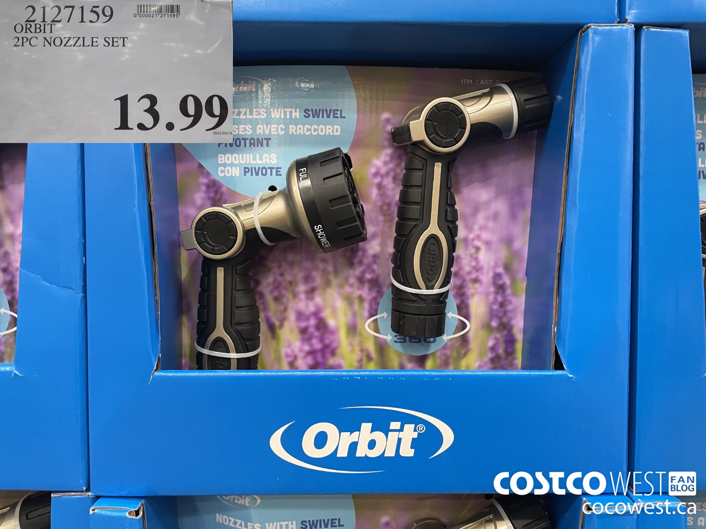2127159 ORBIT 2PC NOZZLE SET  $13.99