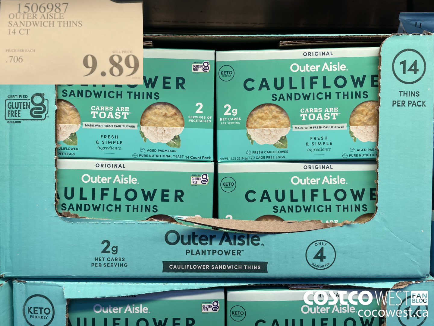 Outer Aisle - 📢 BIG NEWS📢 Our 14-pack of Original Sandwich Thins is now  available at even more Costco clubs in Alaska, Idaho, Montana, Oregon,  Utah, and Washington! ⁠ Find a club