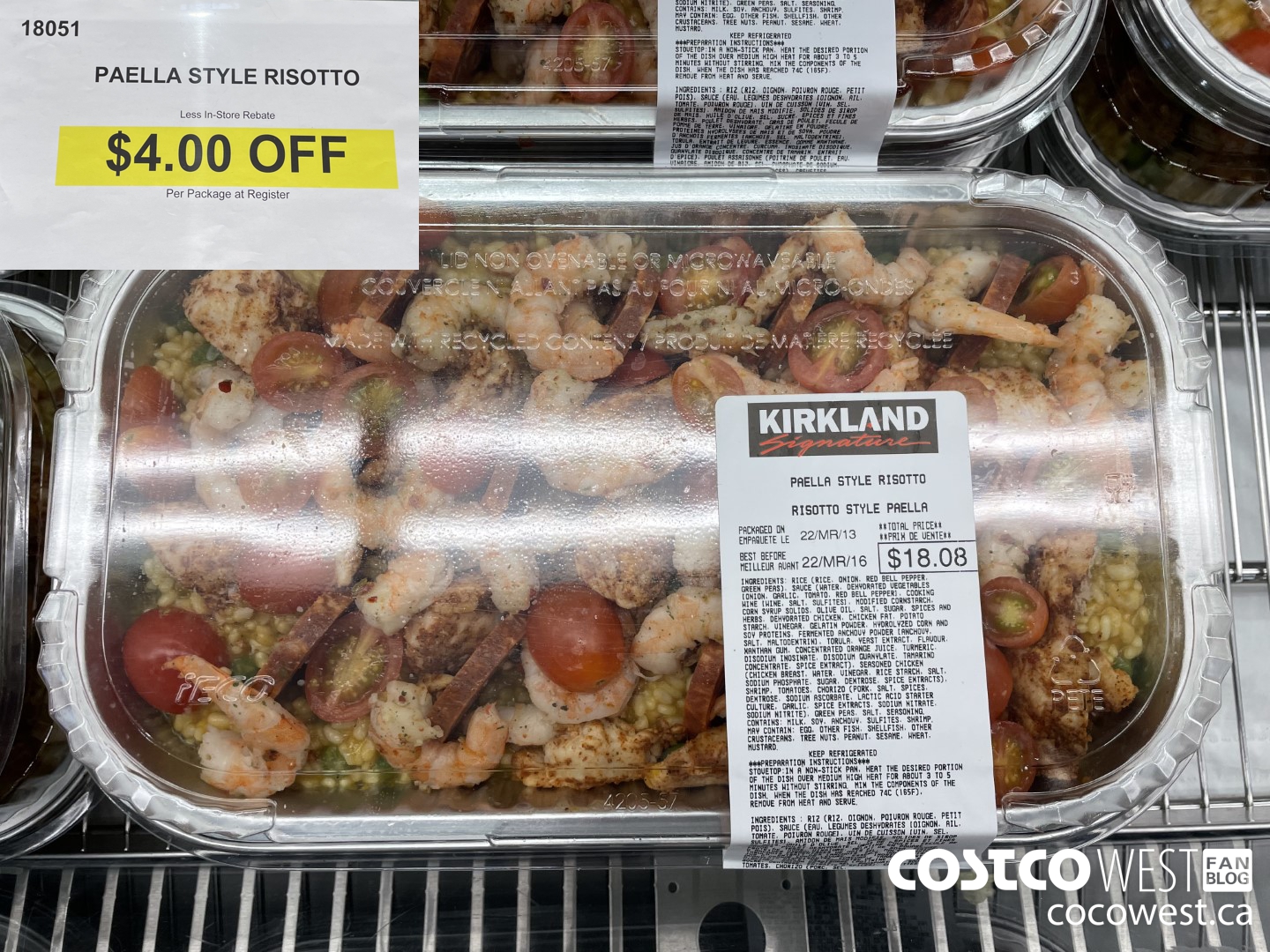 18051 PAELLA STYLE RISOTTO  ($4.00 INSTANT SAVINGS)