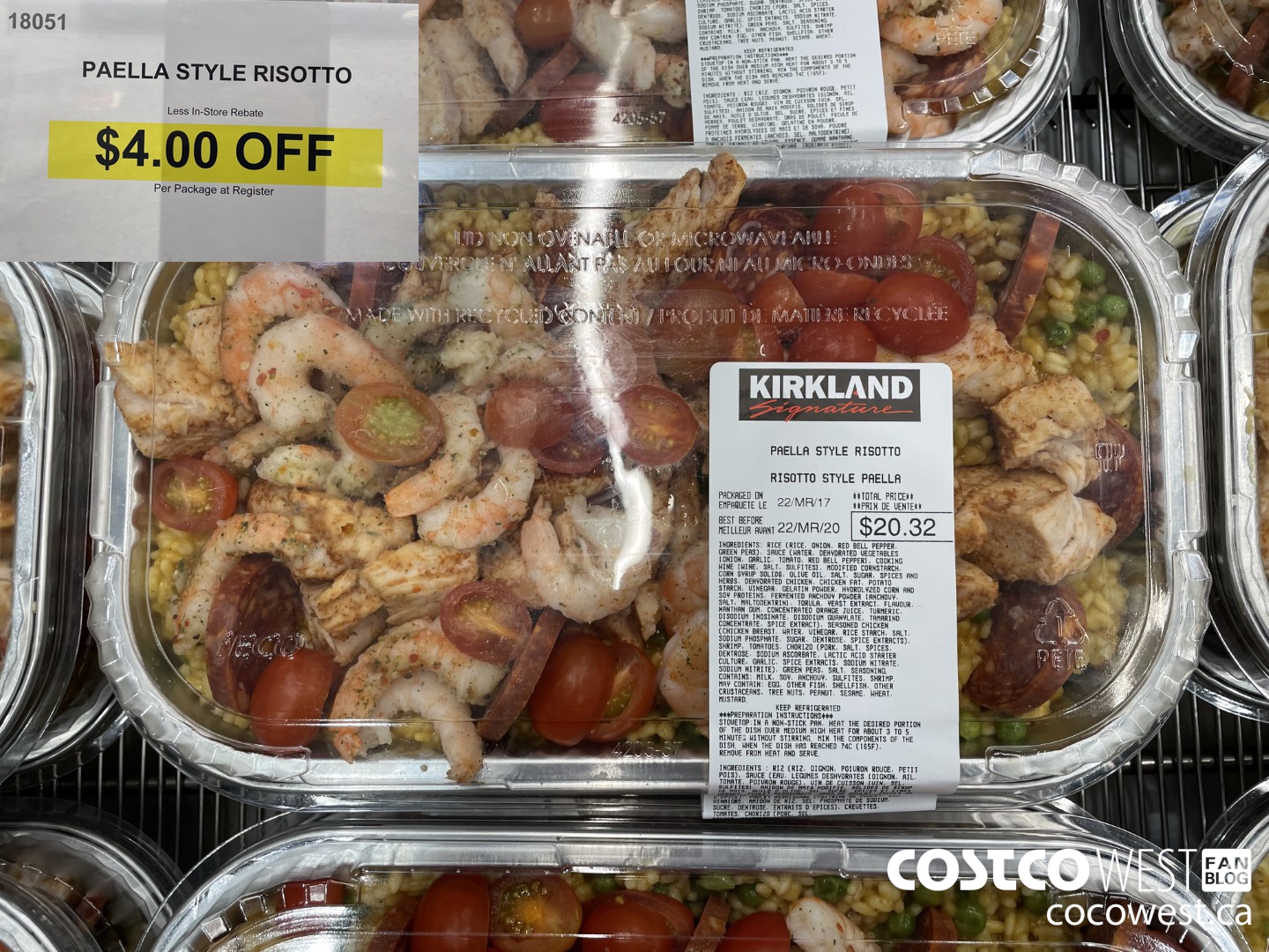 18051 PAELLA STYLE RISOTTO  ($4.00 INSTANT SAVINGS)