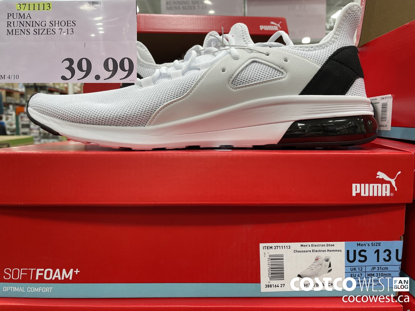 3711113 PUMA RUNNING SHOES MENS SIZES 7-13 $39.99