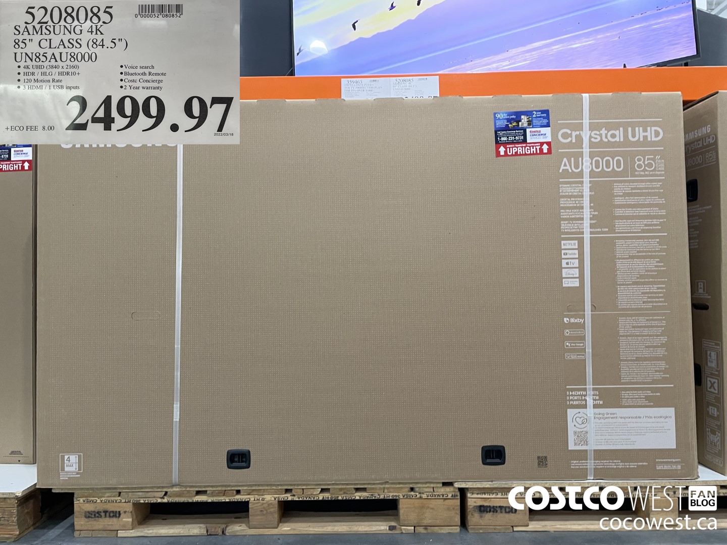 5208085 SAMSUNG 4K 8)