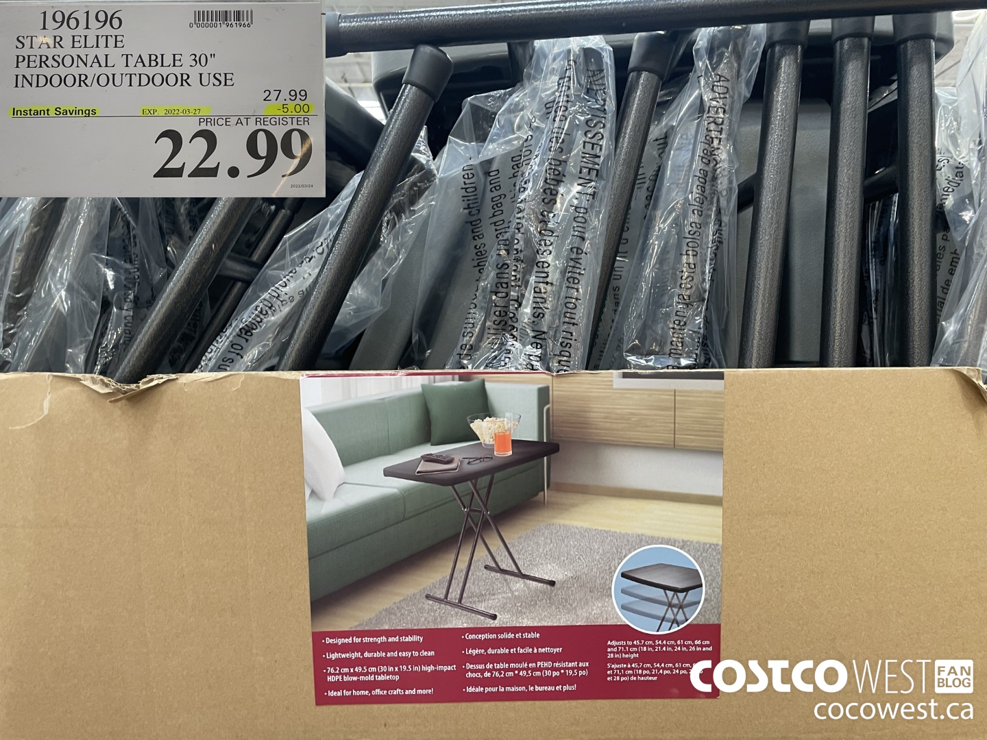 196196 STAR ELITE PERSONAL TABLE 30