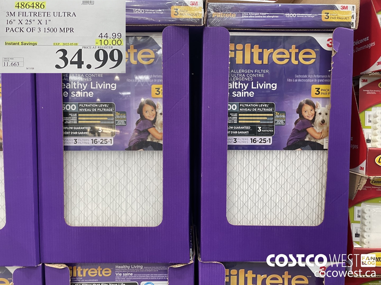 486486 3M FILTRETE ULTRA 16