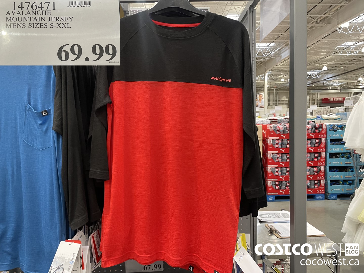 1476471 AVALANCHE MOUNTAIN JERSEY MENS SIZES S-XXL $69.99