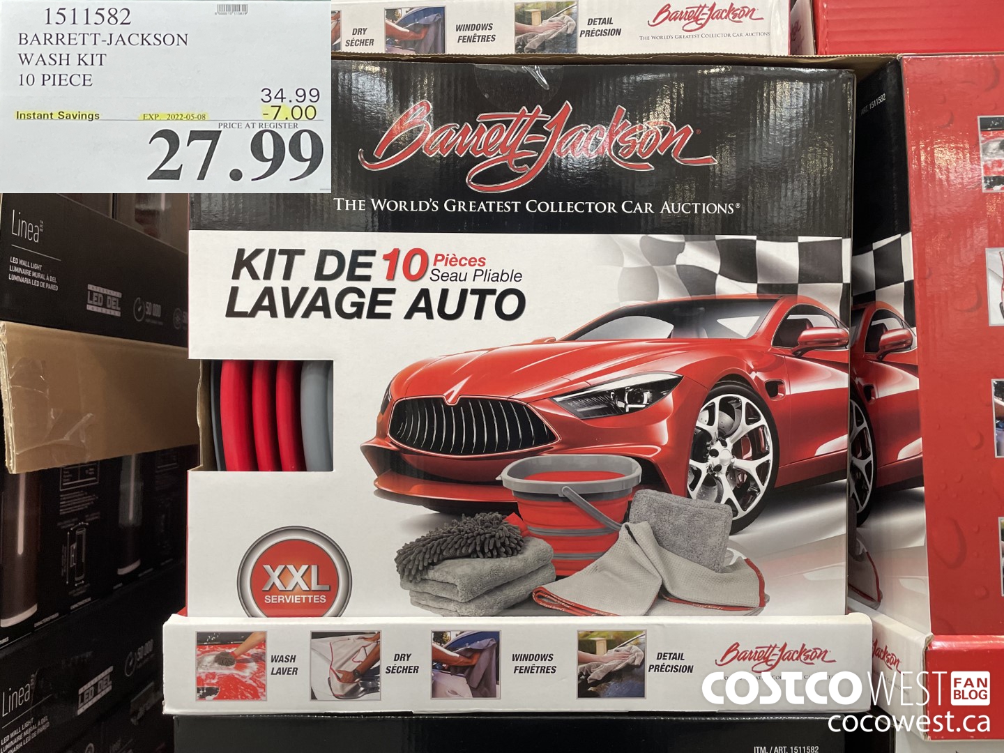 1511582 BARRETT-JACKSON WASH KIT 10 PIECE ($7.00 INSTANT SAVINGS EXPIRES ON 2022-05-08) $27.99