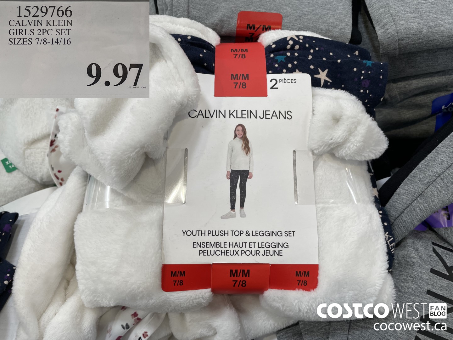 1529766 CALVIN KLEIN GIRLS 2PC SET SIZES 6-14/16  $9.97