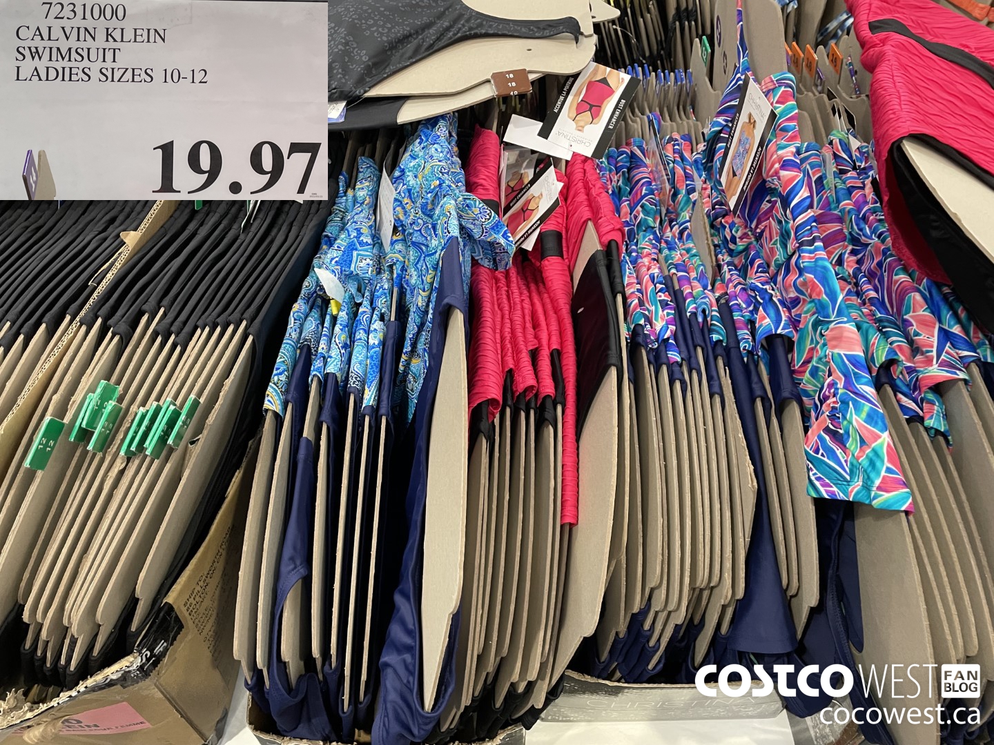 7231000 CALVIN KLEIN SWIMSUIT LADIES SIZES 10-12  $19.97