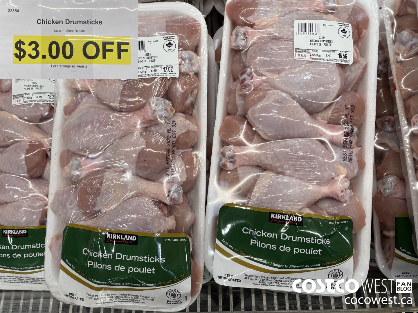 22354 Chicken Drumsticks ($3.00 INSTANT SAVINGS)