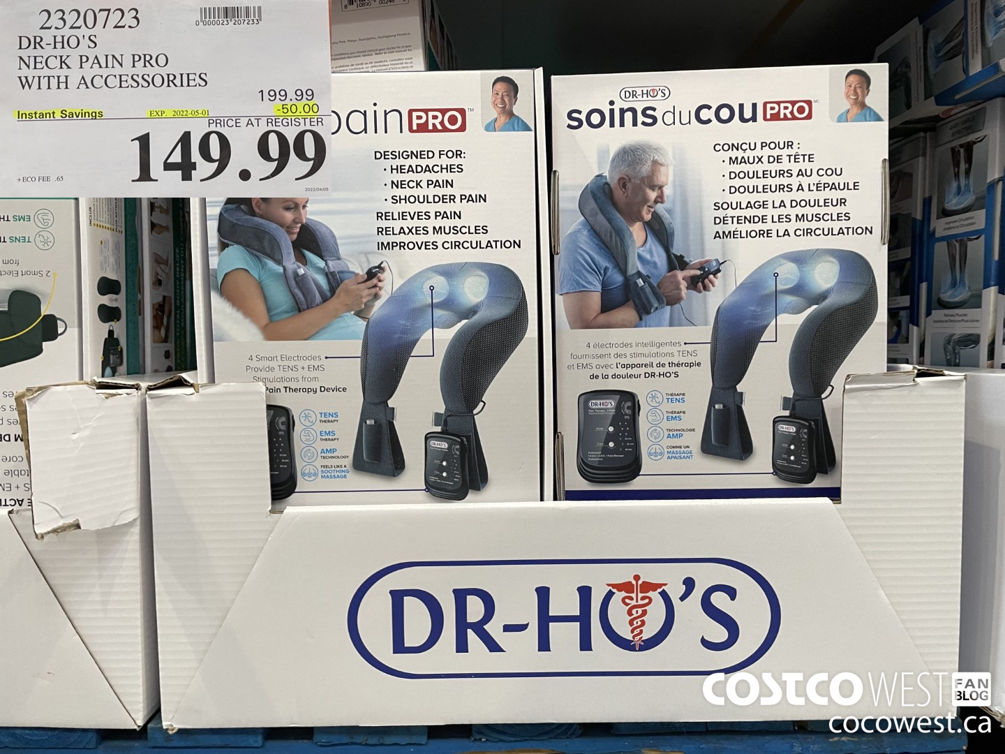 2320723 DR-HO'S NECK PAIN PRO WITH ACCESSORIES ($50.00 INSTANT SAVINGS EXPIRES ON 2022-05-01) $149.99
