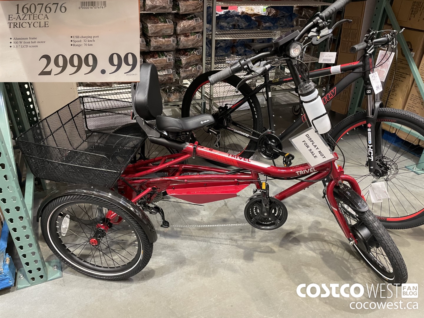 trivel bikes costco