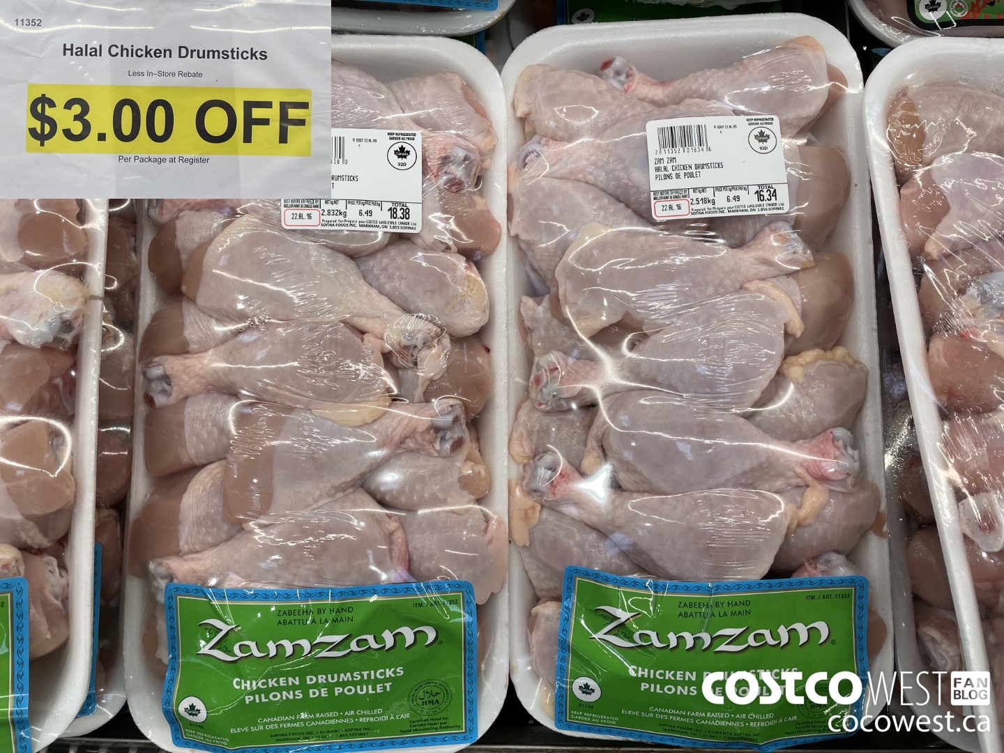 11352 Halal Chicken Drumsticks ($3.00 INSTANT SAVINGS)