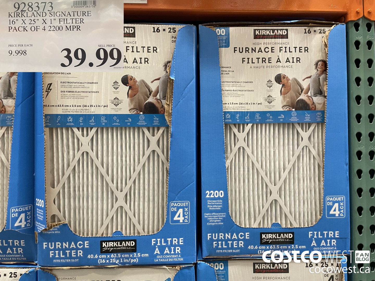 928373 KIRKLAND SIGNATURE 16