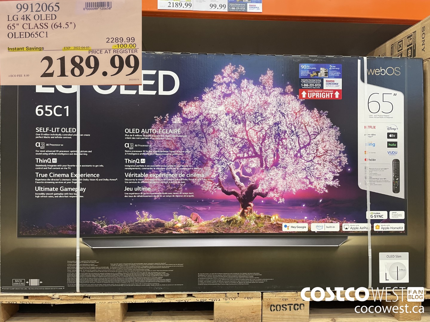 9912065 LG 4K OLED 65