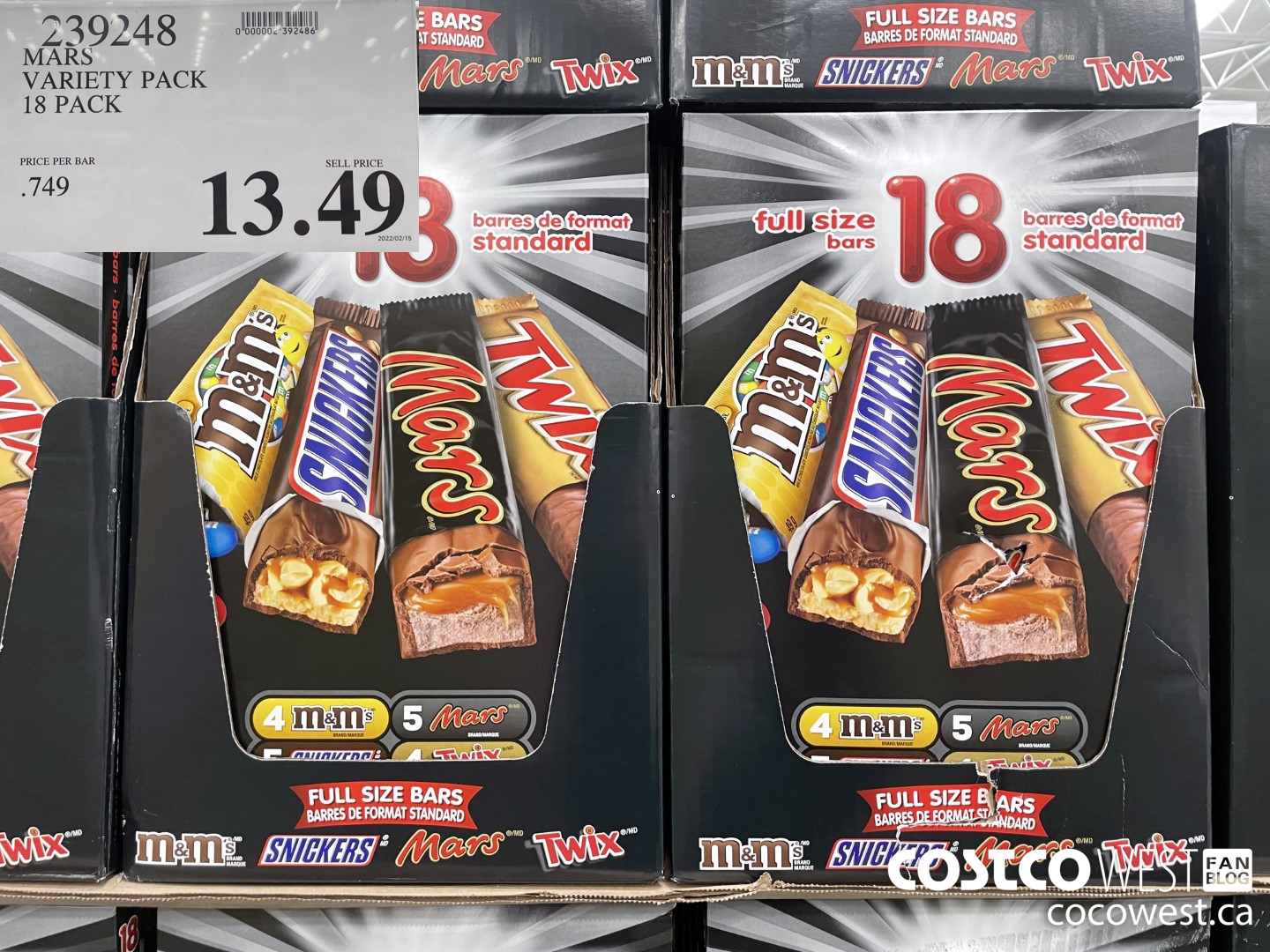 Costco Buys - Hershey's and Mars full sized candy bar
